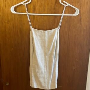 Abercrombie linen tank top